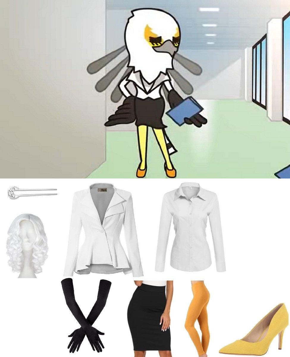 Washimi from Aggretsuko Cosplay Guide