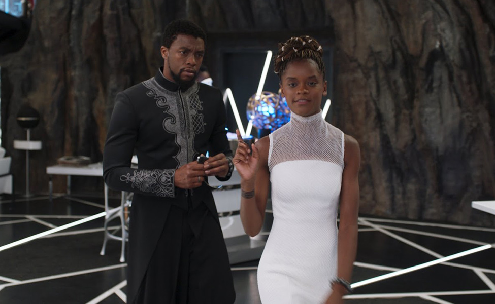 T'Challa and Shuri from Black Panther