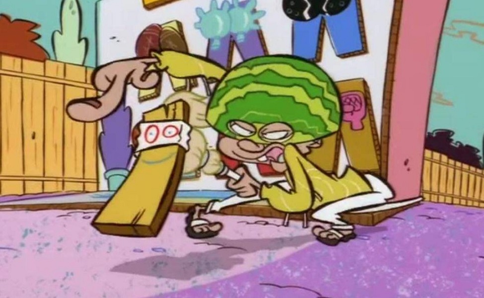 Captain Melonhead from Ed Edd and Eddy