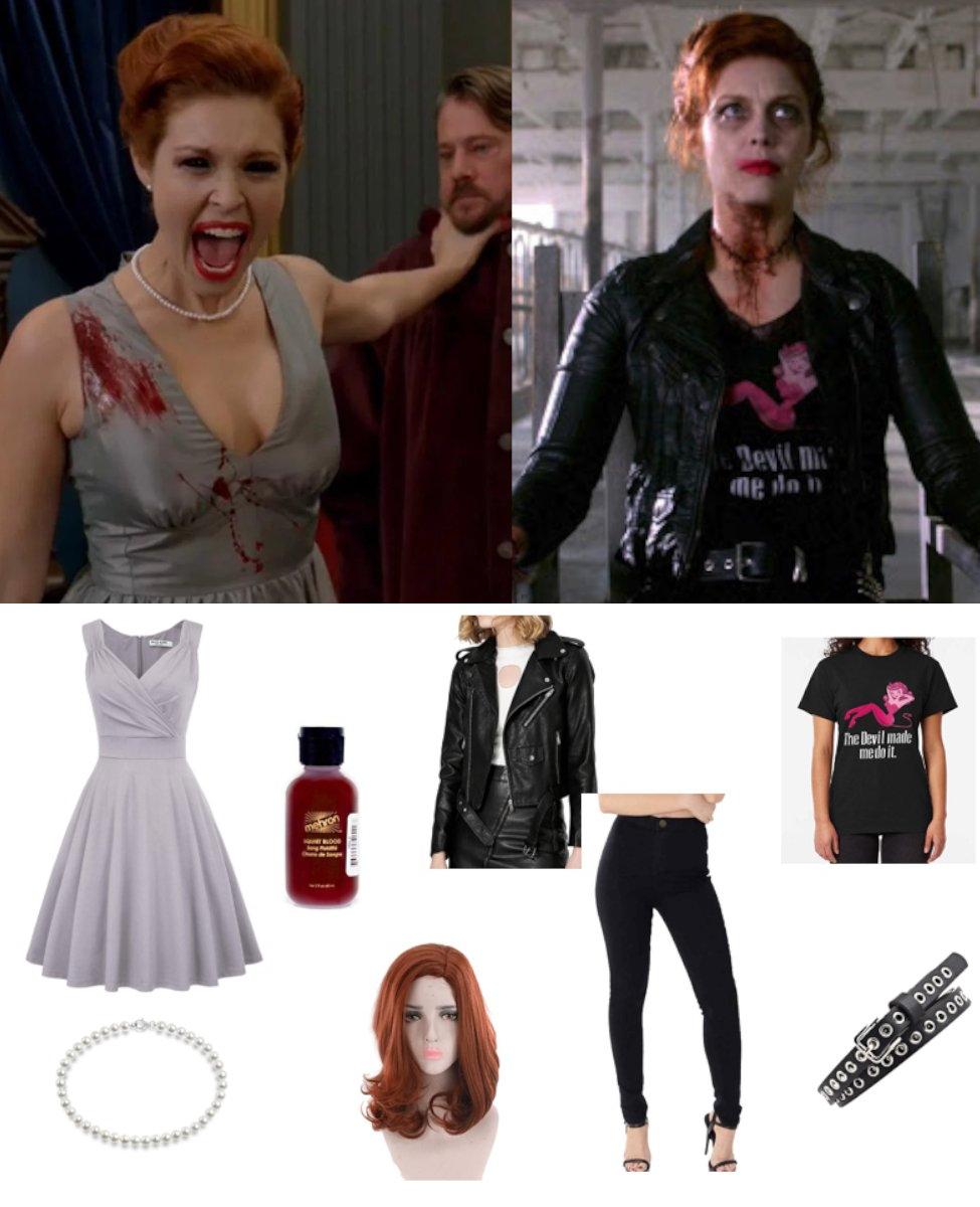 Abaddon from Supernatural Costume Carbon Costume DIY Dress Up