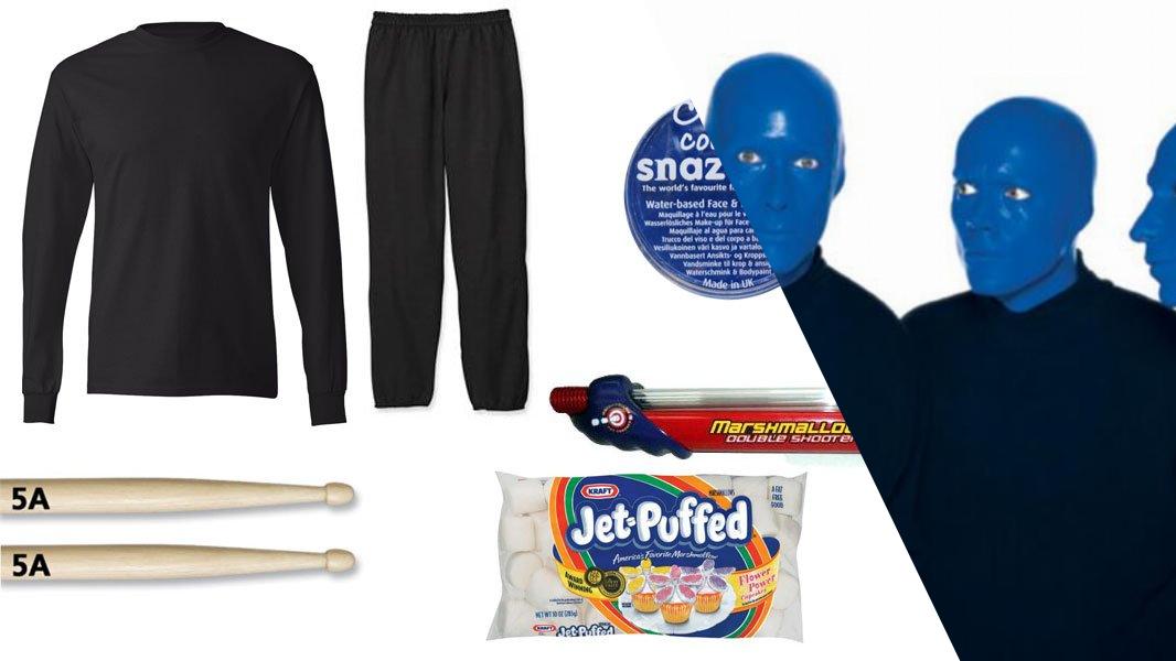 Blue Man Group Costume | Carbon Costume | DIY Dress-Up Guides for What To Wear To Blue Man Group