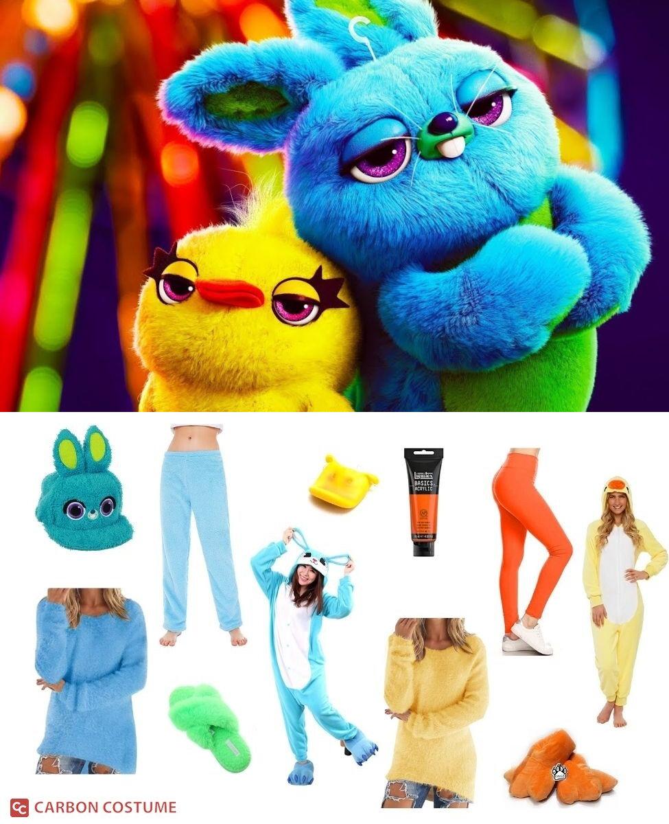 Bunny and Ducky from Toy Story 4 Cosplay Guide