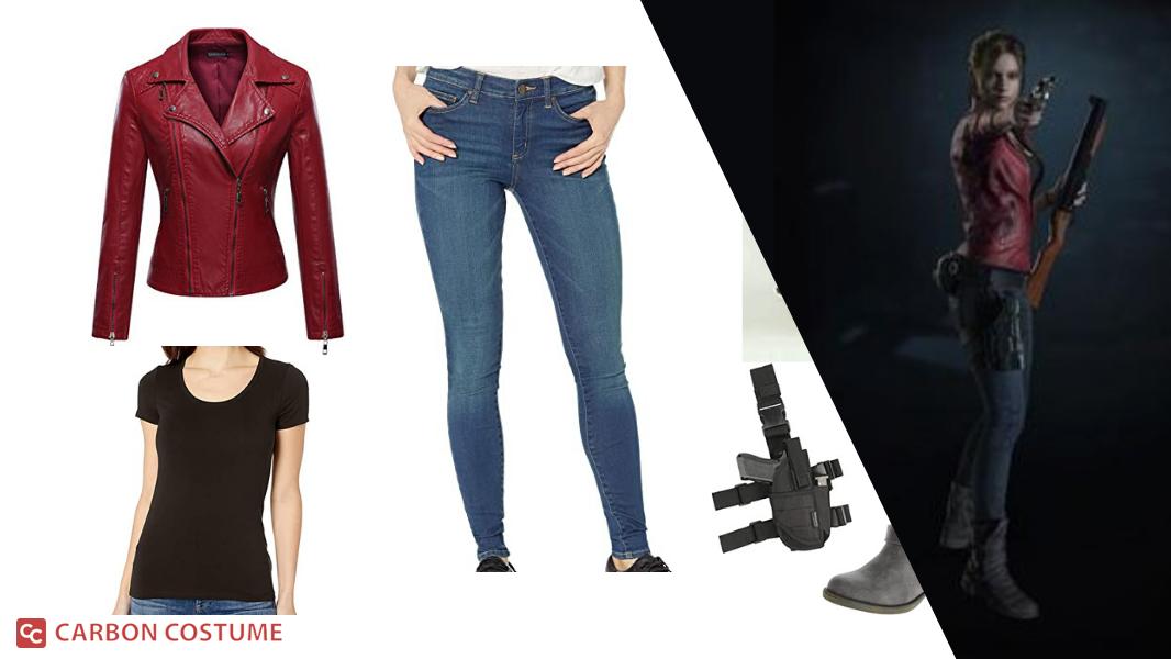 Resident Evil 2 Claire Redfield Leather Jacket