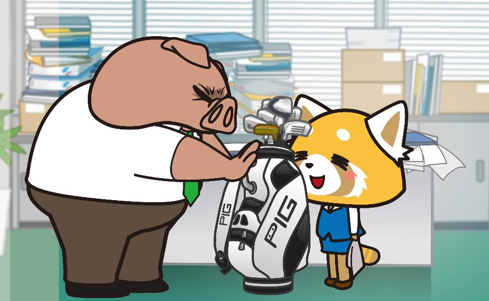 Director Ton from Aggretsuko