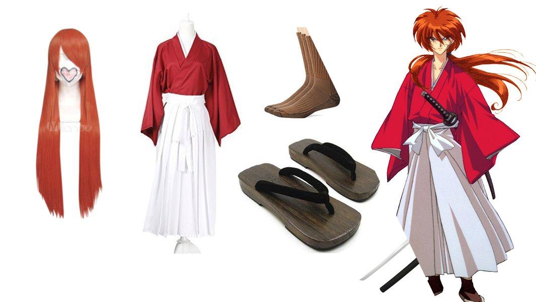 Rurouni Kenshin Himura Kenshin Cosplay Costume