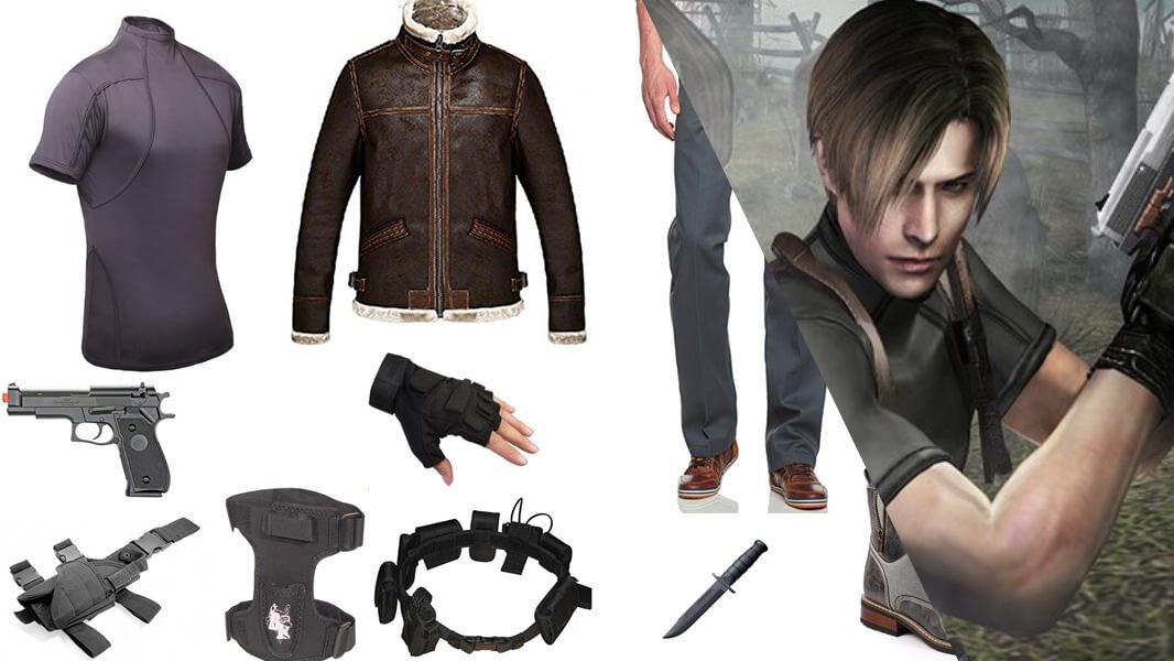 resident evil 4 leon jacket