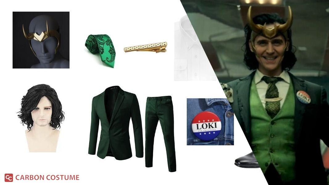 Loki from the Disney+ “Loki” Exclusive Clip Cosplay Tutorial