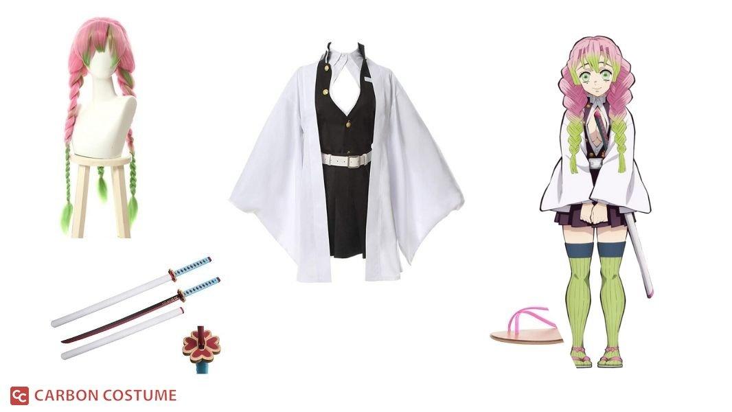 Mitsuri Kanroji From Demon Slayer Costume Carbon Costume Diy Dress Up Guides For Cosplay Halloween