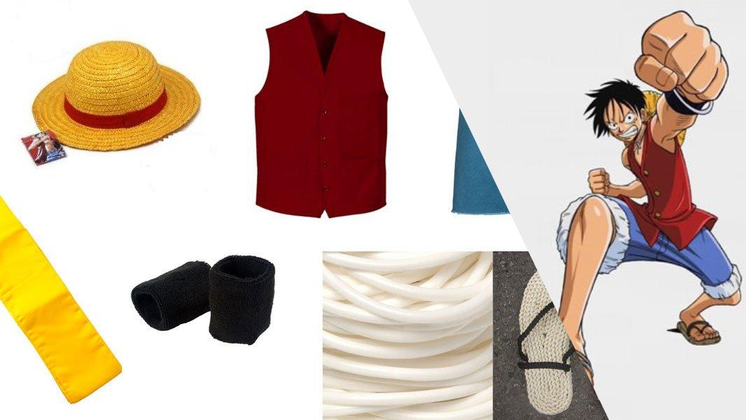 Tutorial: Cosplay One Piece- Luffy ( Aprenda passo-a- passo) [Cosmaker] 