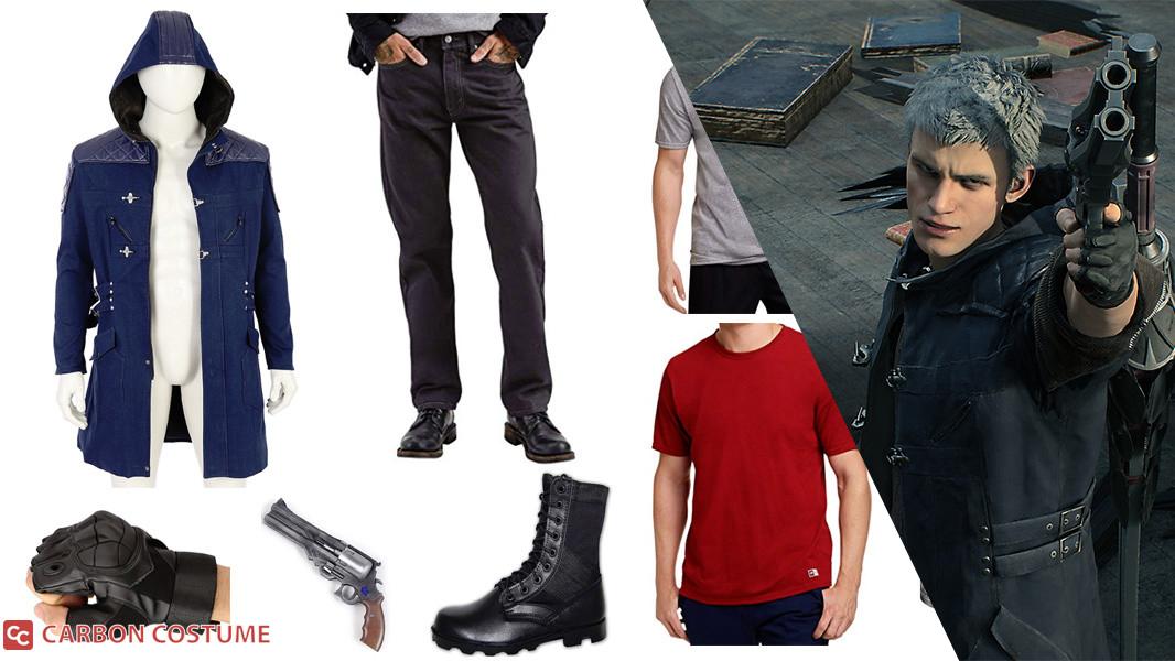 Game Devil May Cry 5 Nero Outfit Cosplay Costume