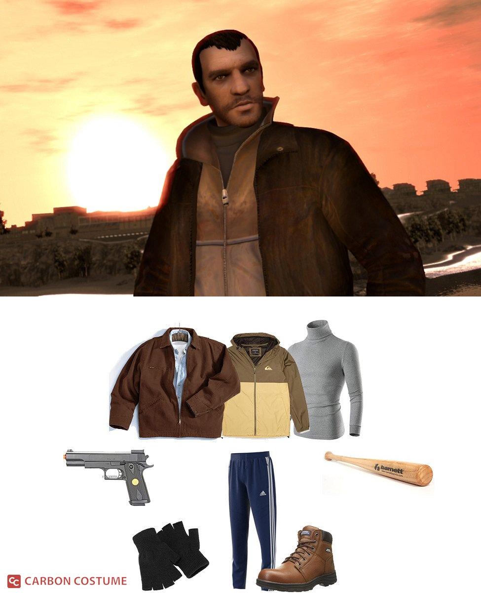 Niko Bellic from Grand Theft Auto 4 Costume Carbon Costume DIY Guides for Cosplay & Halloween