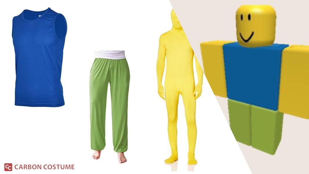 Custom Roblox Noob Full Body Costume | Noob Costume | Roblox Halloween  Costume