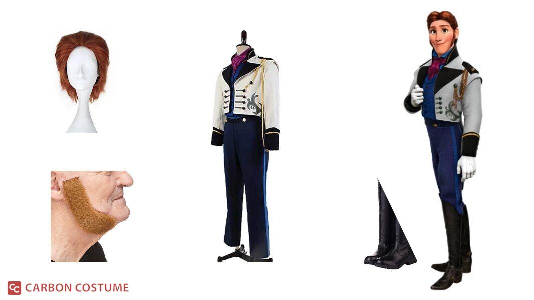 Frozen Hans Diseny Cosplay Costume