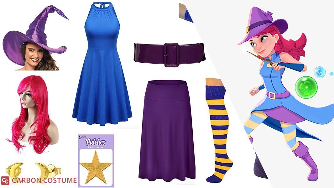 Stella from Bubble Witch Cosplay Tutorial