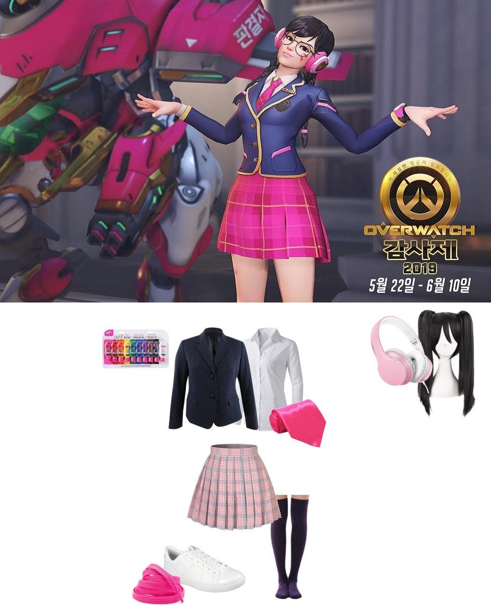 Academy D.Va from Overwatch Cosplay Guide