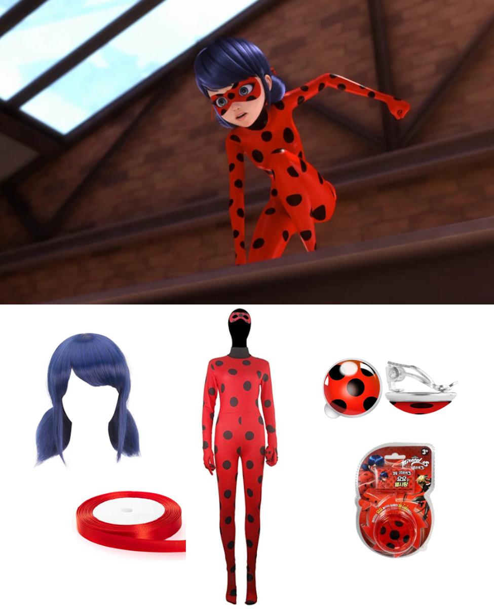 DIY Miraculous Ladybug Costume With Reversible Mask