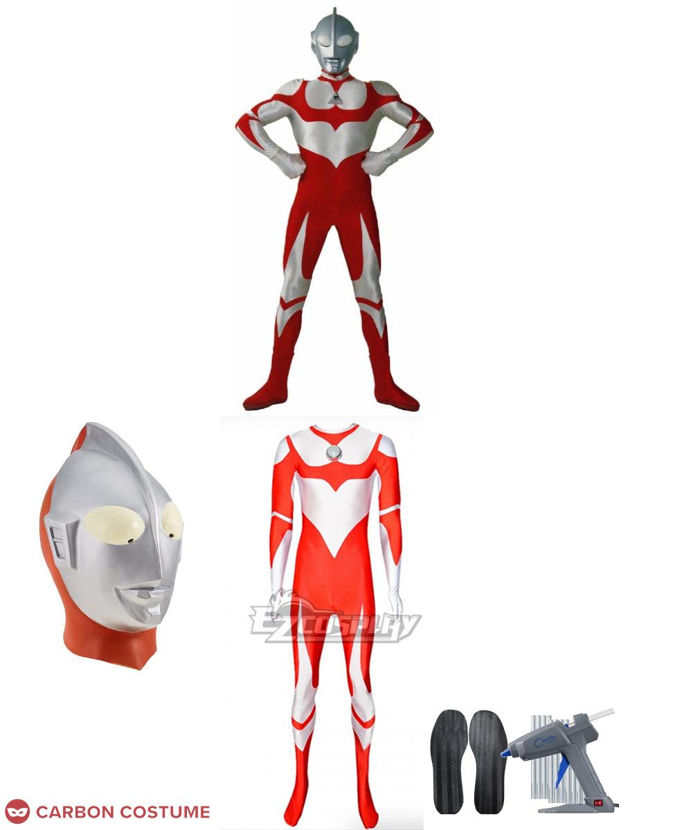 Ultraman Cosmos Corona Mode Zentai Jumpsuit Cosplay Costume