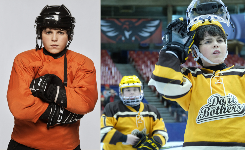 Brady Noon (Evan Morrow) on Mighty Ducks: Game Changers pranks