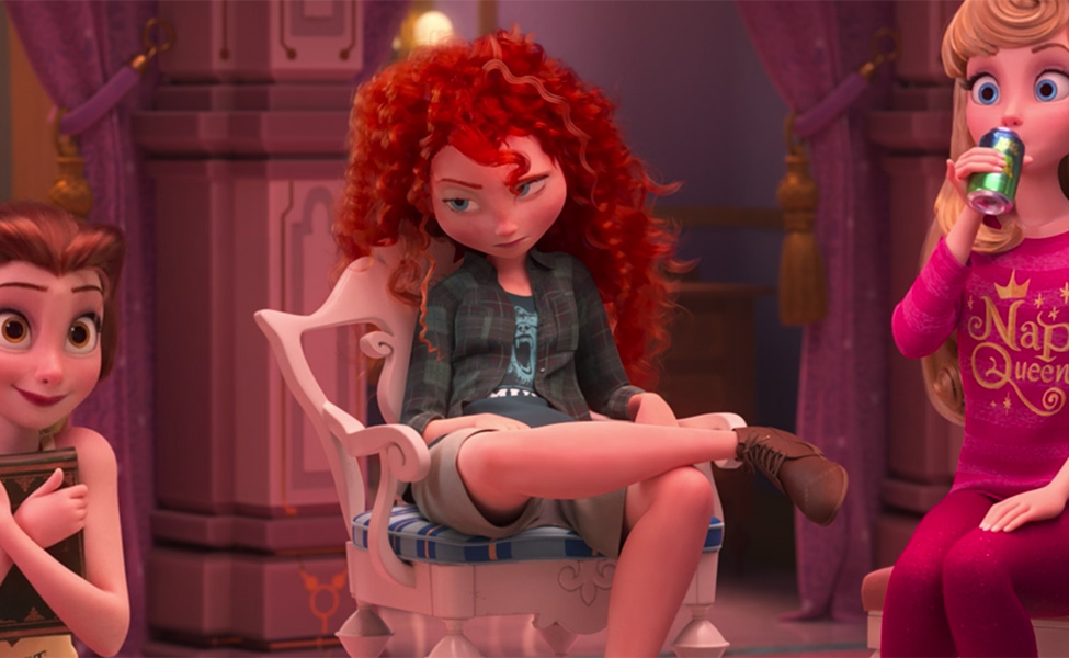 Merida from Wreck-It Ralph 2