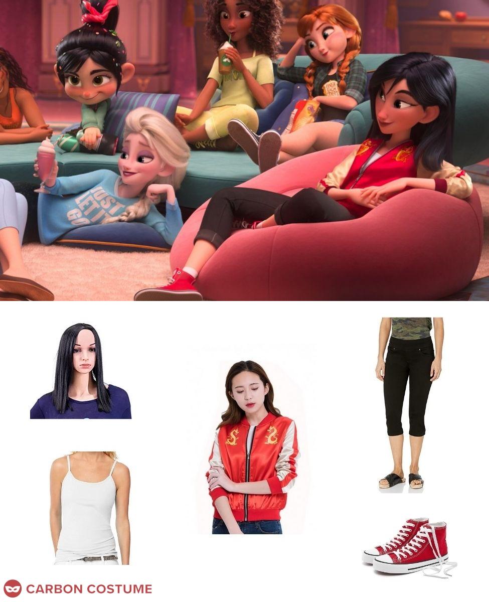 Mulan from Wreck-It Ralph 2 Cosplay Guide