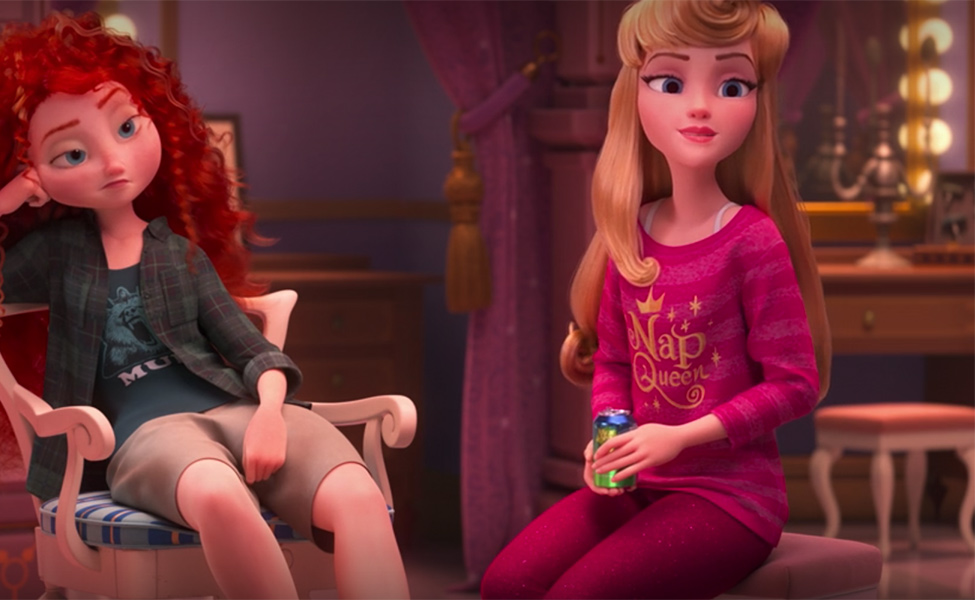 Princess Aurora from Wreck-It Ralph 2