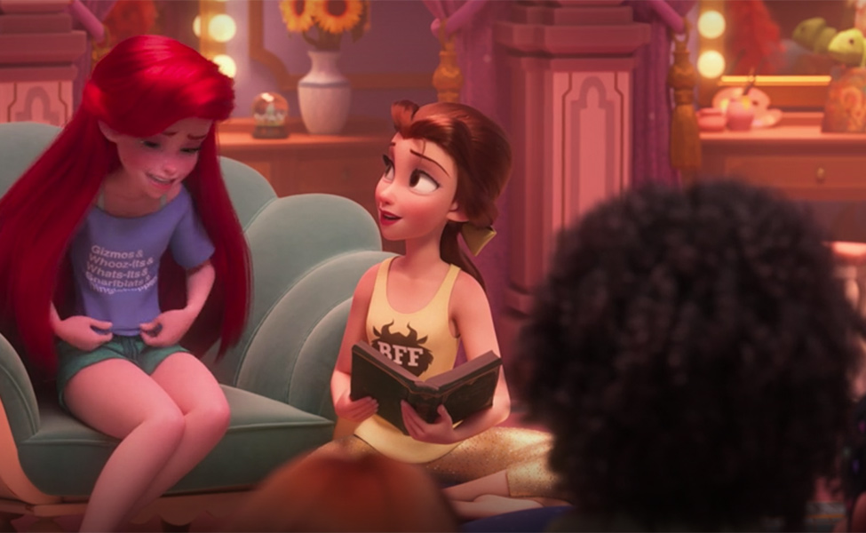 Princess Belle from Wreck-It Ralph 2