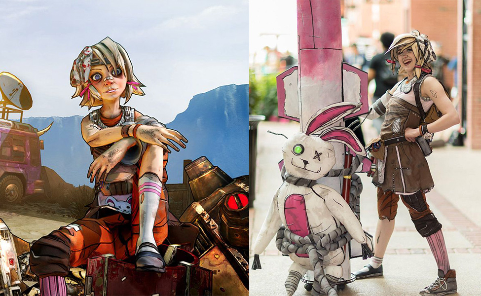 Tiny Tina Cosplay from Borderlands