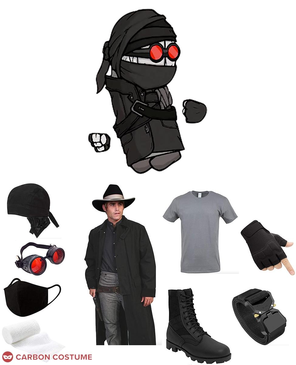 Hank J. Wimbleton from Madness Combat Cosplay Guide