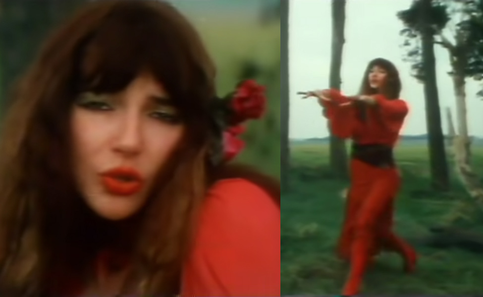 Kate Bush in “Wuthering Heights”