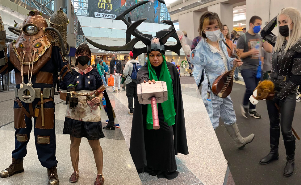 Cosplay at New York Comic Con 2021
