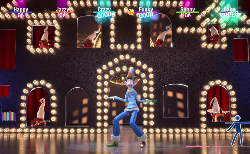 “Think About Things” Elf from Just Dance 2022