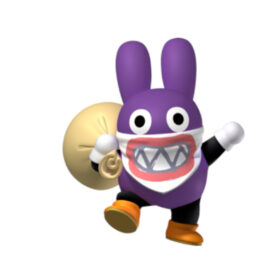 Nabbit from Super Mario U Deluxe