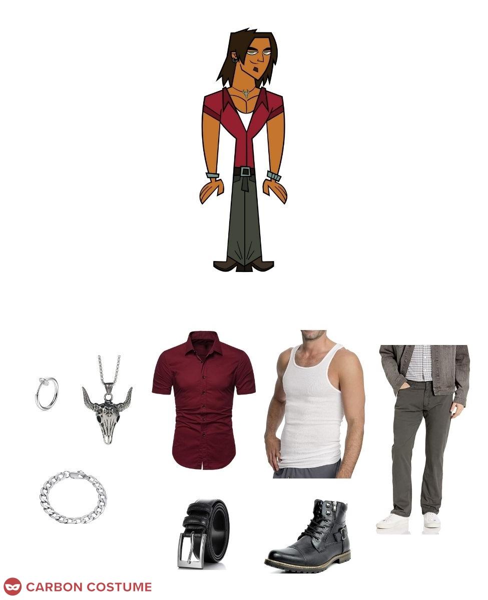 Alejandro from Total Drama World Tour Costume, Carbon Costume