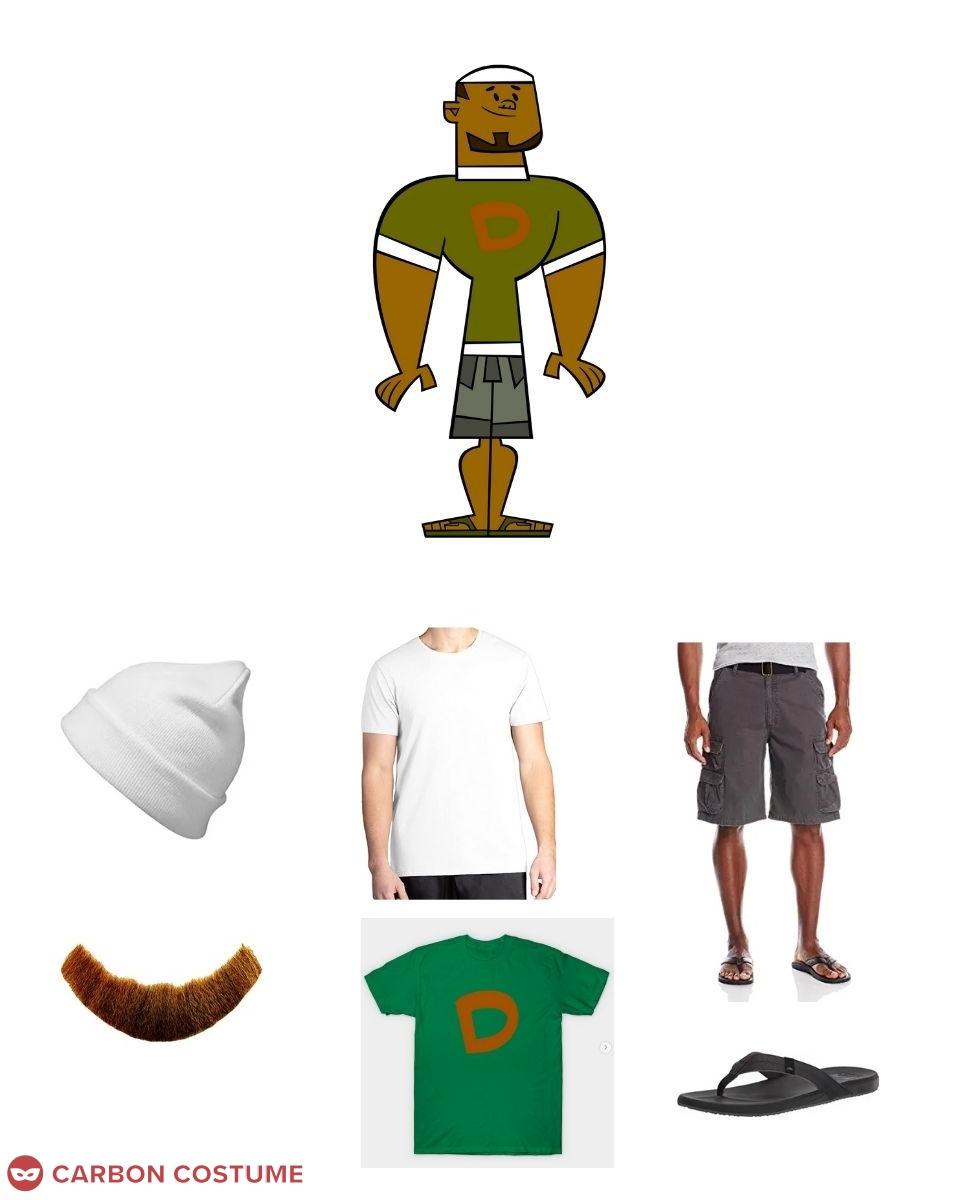 Shawn from Total Drama Island Costume, Carbon Costume