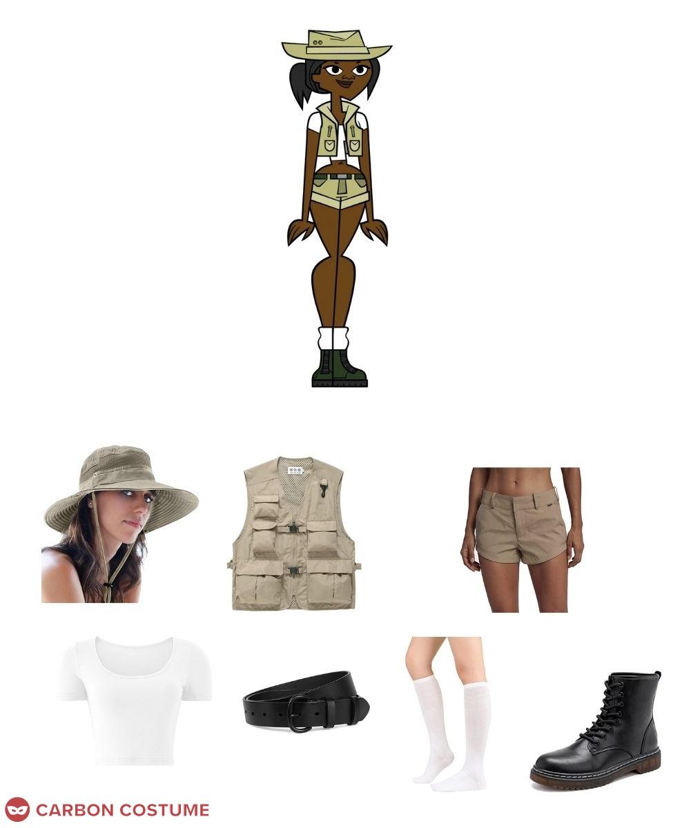 Jasmine from Total Drama Island Cosplay Guide