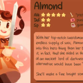 almond from cucumber quest