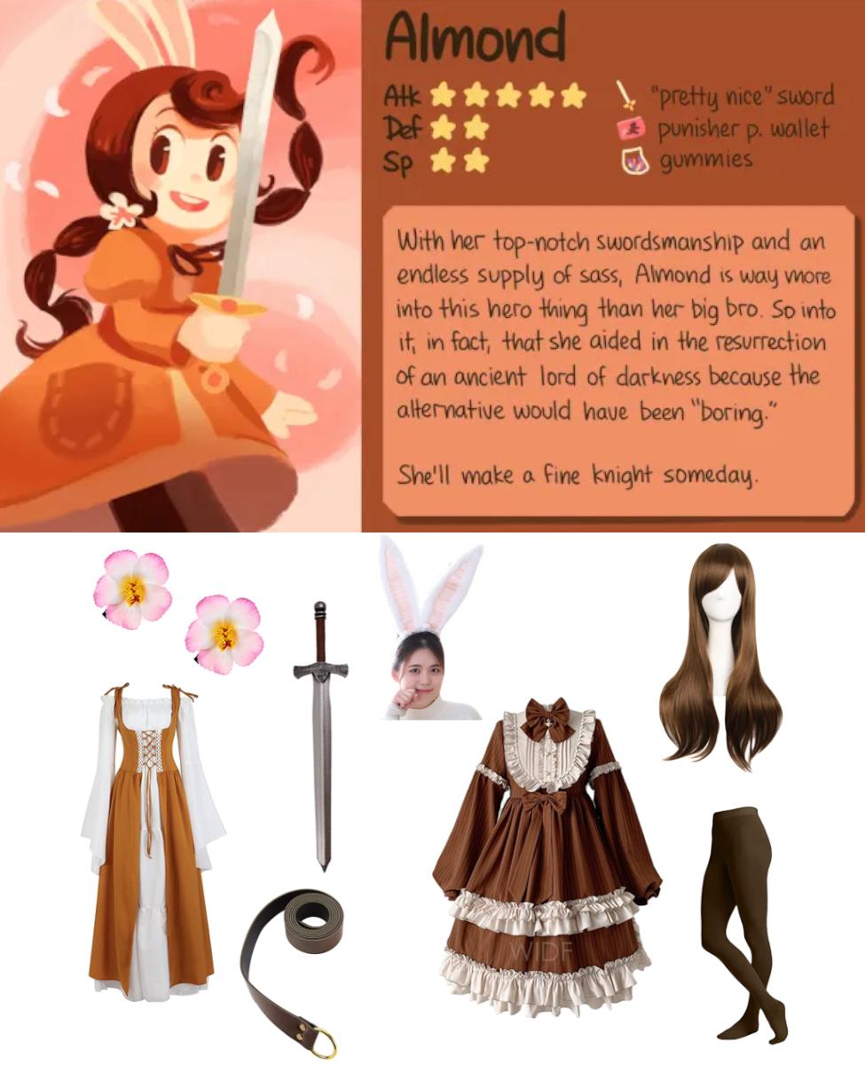 Almond from Cucumber Quest Cosplay Guide