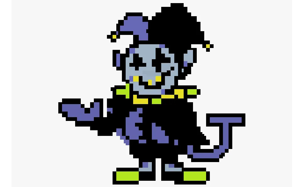 Jevil from Deltarune