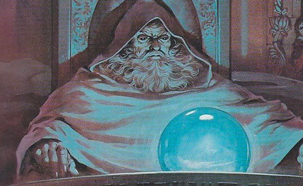 Orb Pondering Wizard