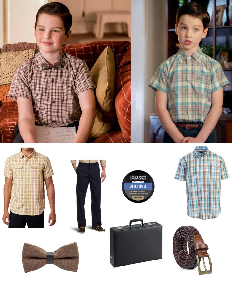 Young Sheldon Cooper from Young Sheldon Cosplay Guide
