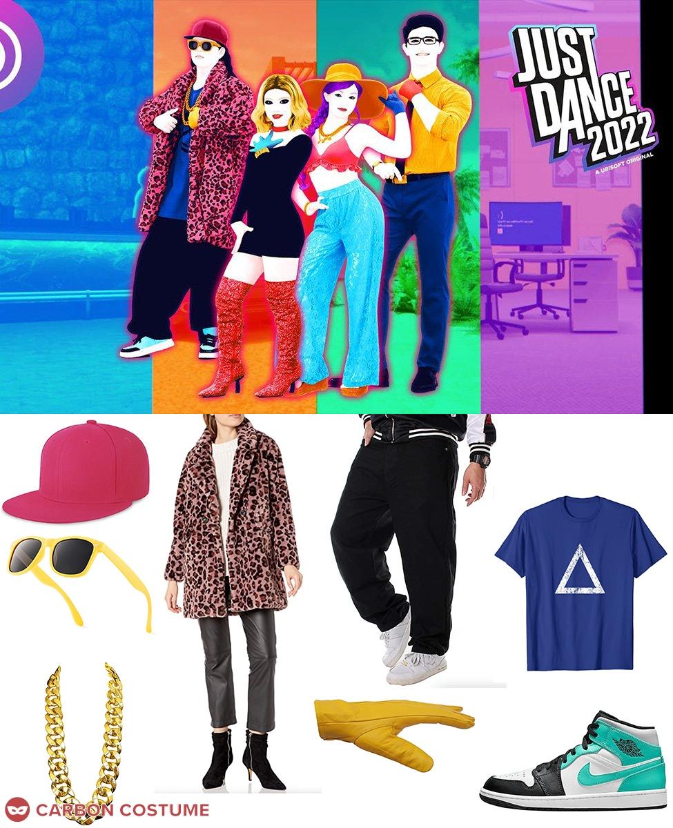 P2 from “Stop Drop Roll” in Just Dance 2022 Cosplay Guide