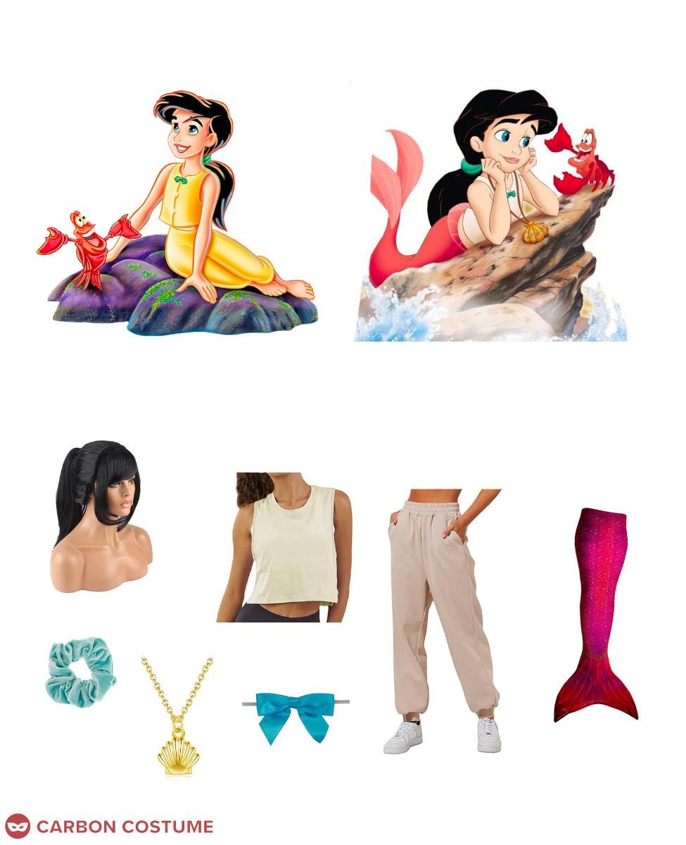 Princess Melody from The Little Mermaid II: Return to the Sea Cosplay Guide