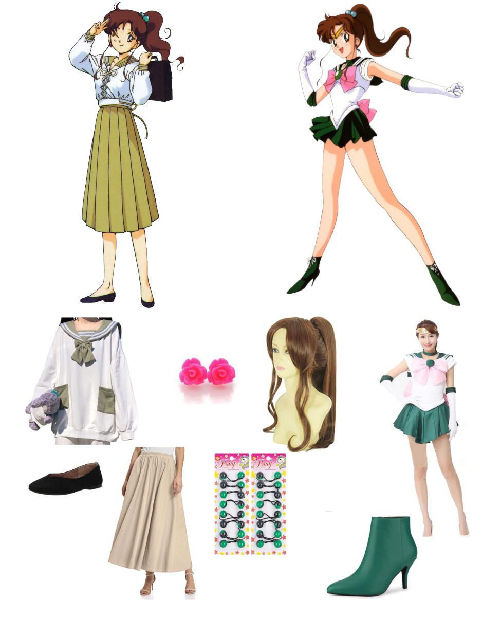 Sailor Jupiter from Sailor Moon Cosplay Guide