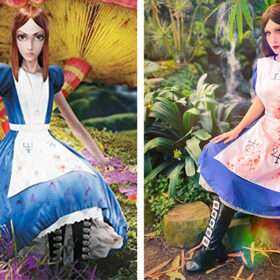 American McGee's Alice Classic Blue Dress Cosplay