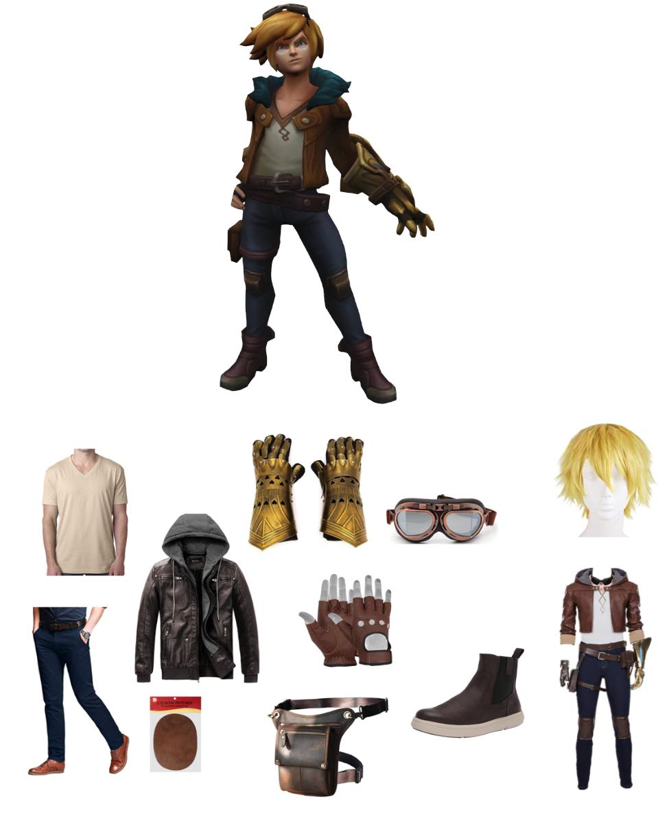 Ezreal from League of Legends Cosplay Guide