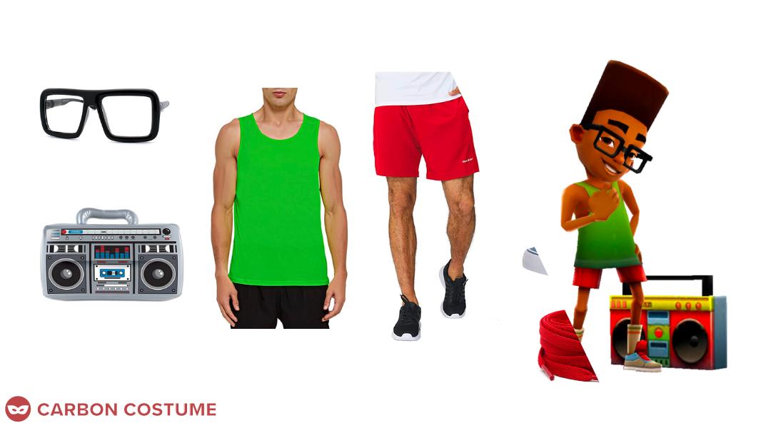 DIY SUBWAY SURFERS Tricky costume (Subway Surfers in real life) 