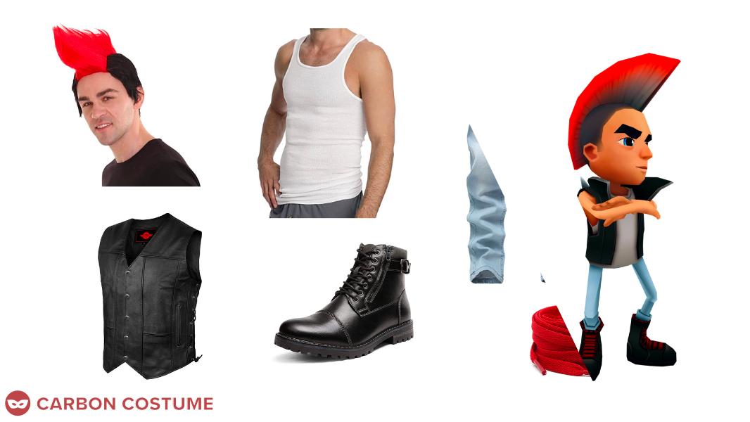 Spike from Subway Surfers Costume, Carbon Costume