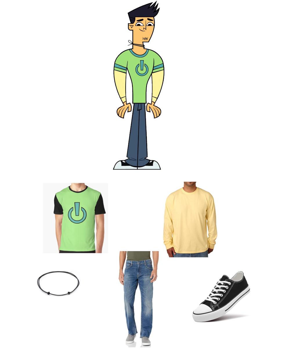 Devin from Total Drama Cosplay Guide