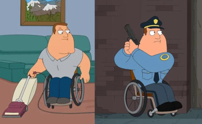 Joe Swanson from Family Guy