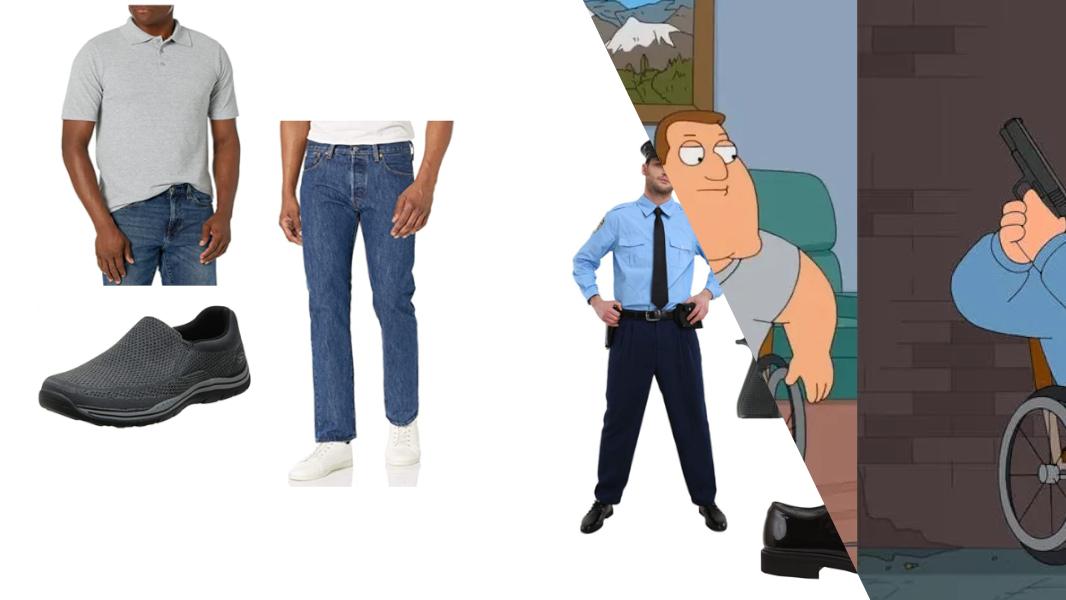 Joe Swanson from Family Guy Cosplay Tutorial